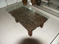 DECORACION -- MESAS CRISTAL -- 5 -- Madeca